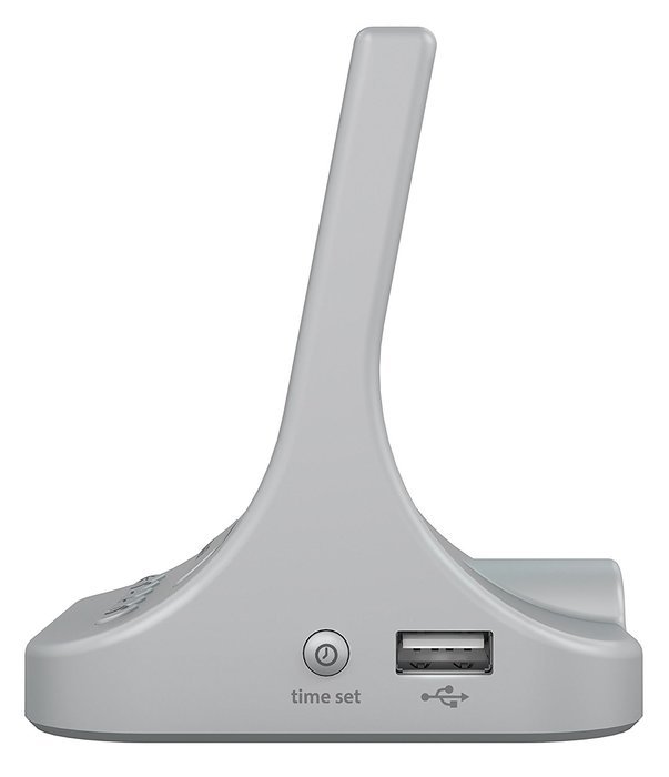 Timex Color Changing Dual Alarm Clock with 1A USB Charge (T125SC) N4
