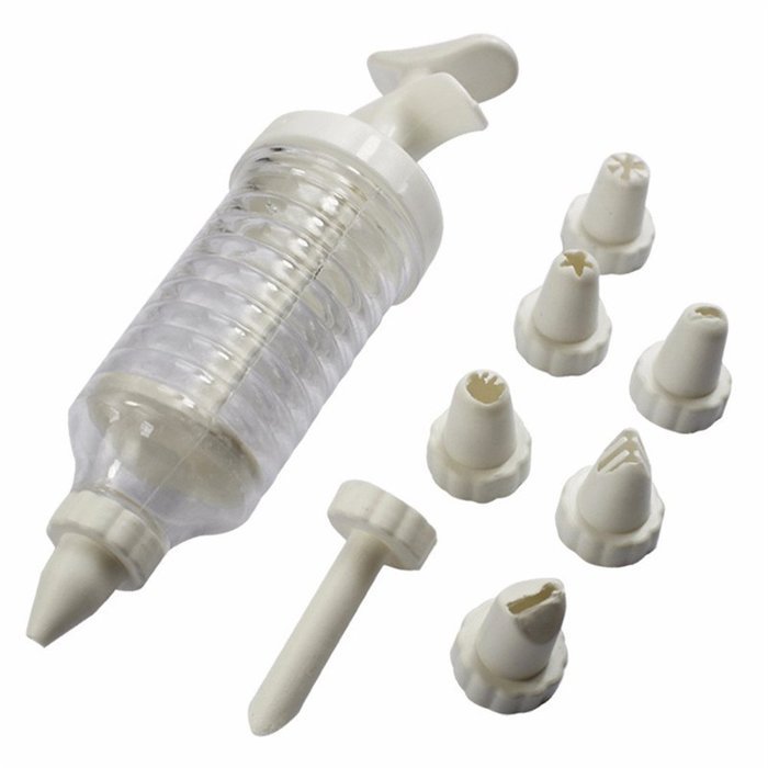 Fondant Cake Decorating Mouth Pen Silicone Chocolate Cream Sauce Baking Tool N32