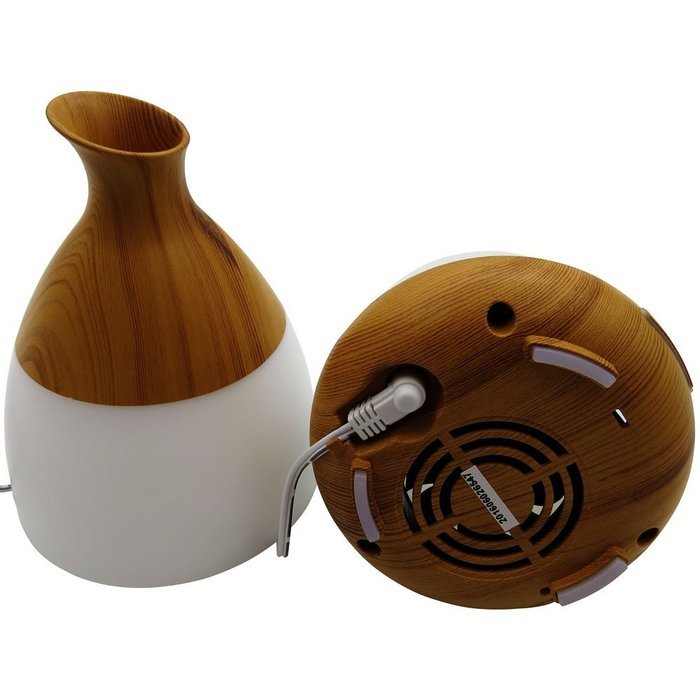 120ML Ultrasonic Aromatherapy Essential Oil Diffuser Cool Mist Humidifier with 7 Colors LED Light Waterless Auto... N2