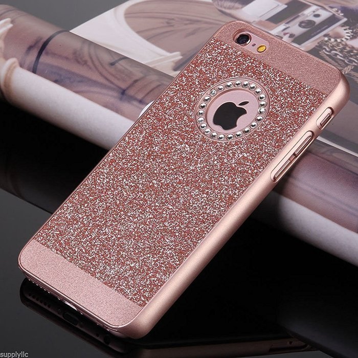iPhone 7 Plus Case,iPhone 7 Plus Bling Case,PHEZEN Luxury Hybrid Beauty Crystal Rhinestone With Sparkle Glitter...