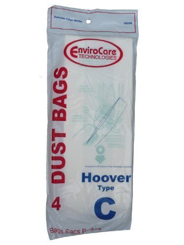 Type C Hoover Vacuum Cleaner Replacement Bag (12 Pack)