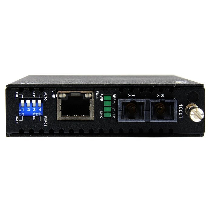 Startech Com Mbps Gigabit Ethernet Multi Mode Fiber Media Converter With Sc M