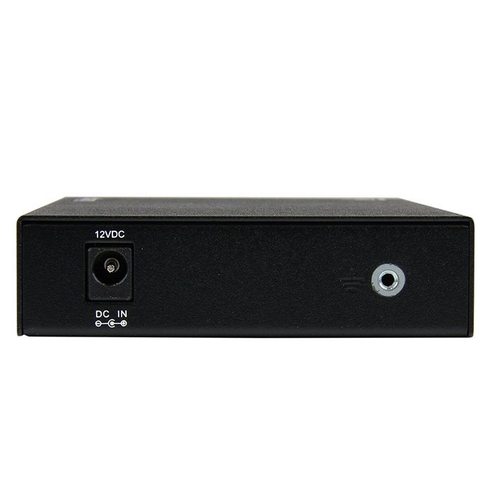 StarTech.com 1000 Mbps Gigabit Ethernet Multi Mode Fiber Media Converter with SC 550m (ET91000SC2) N12