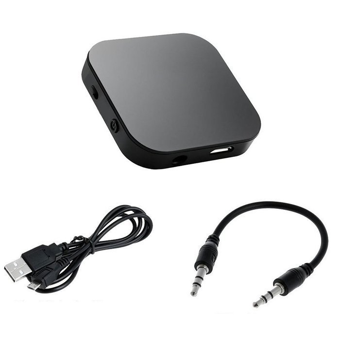 KINGMAS 2-in-1 Bluetooth Transmitter and Receiver 3.5mm Portable Wireless Audio Adapter for Headphones, TV, Computer... N3