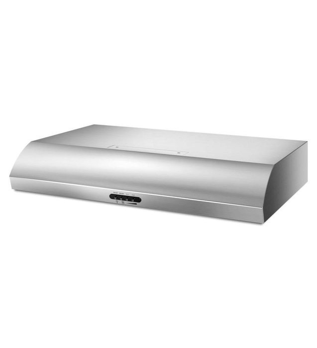 Whirlpool 30" Range Hood w/ the FIT System - Black N3