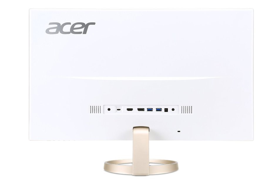 Acer H277HU kmipuz 27-Inch IPS WQHD 2560 x 1440 Display, USB 3.1 Type-C port, HDMI, DP, 2... N6