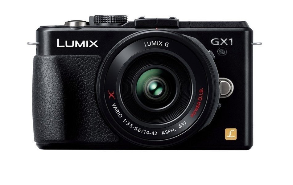 Panasonic digital SLR camera LUMIX GX1 motorized zoom lens Kit Black DMC-GX1X-K
