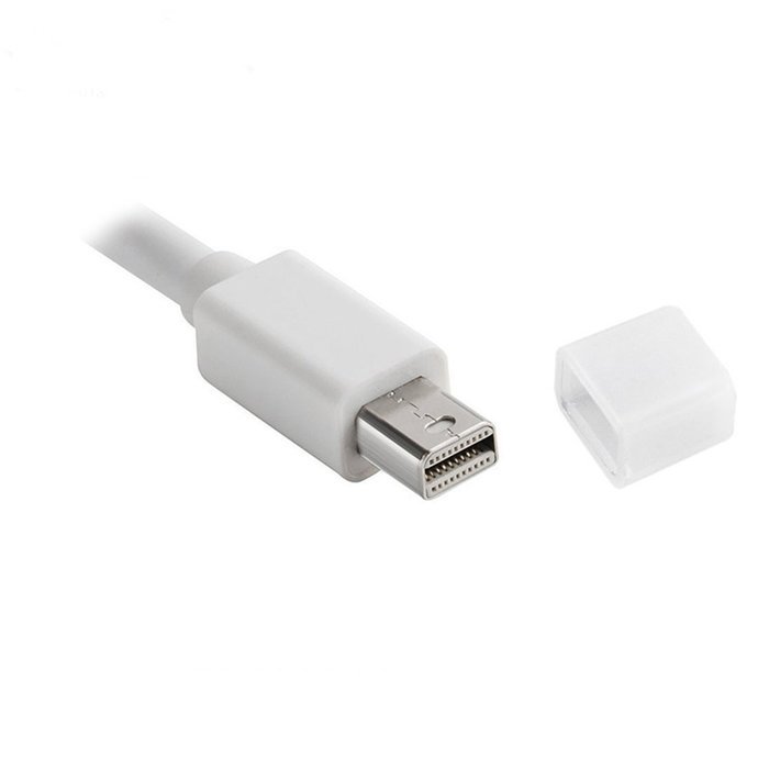 DOUBLETHREE 3 In 1 1080P Display Port DP to HDMI VGA DVI Adapter Converter Cable for MacBook N5