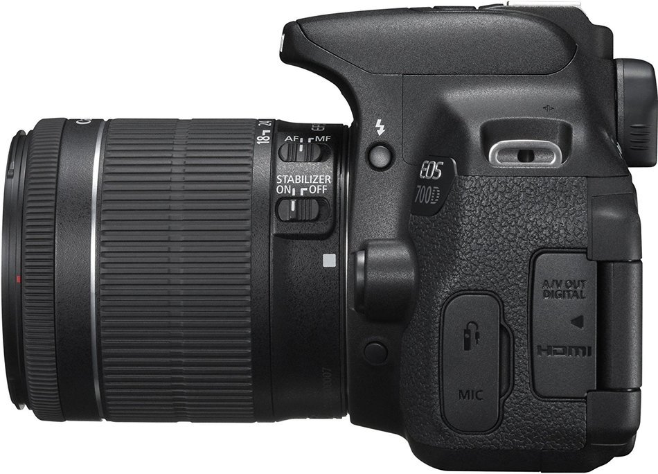 Canon EOS 700D + EF-S 18-55mm 3.5-5.6 IS STM - International Version (No Warranty) N14