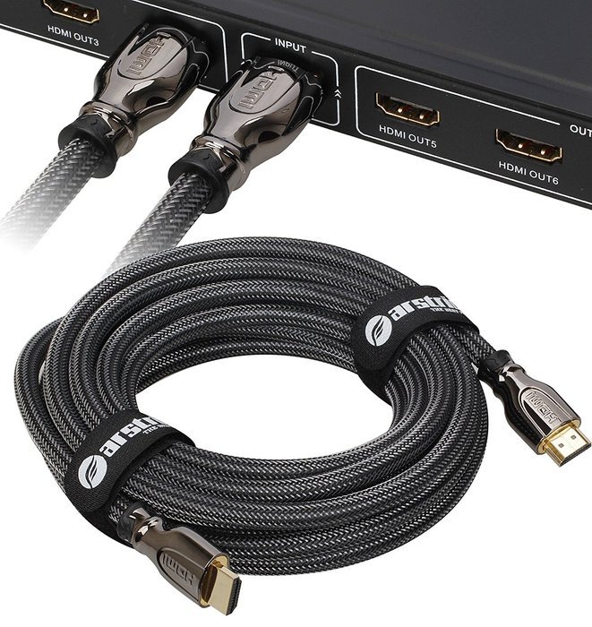 FARSTRIDER&reg; HDMI 2.0 Cable 35 Feet (10.66 Meters) Ultra High Speed, Support 1080P, 4k, 3D, CL3 Rated, Ethernet... N12