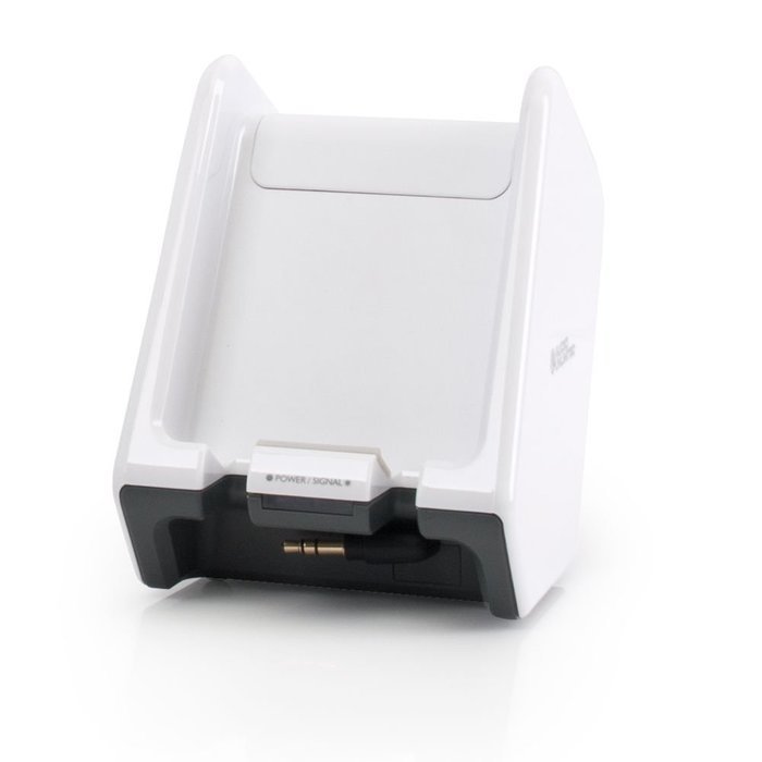 C2G / Cables To Go Audio Unlimited 900MHz Wireless Shower Speaker with Dual Power Transmitter, White (SPK-SHOWER2) N8