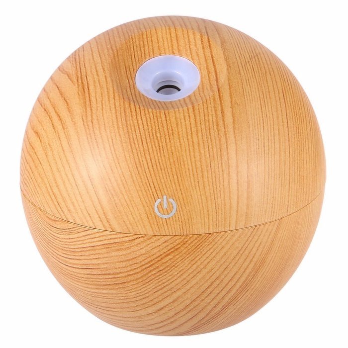 Mescoo 130ml Practical Portable Ultrasonic Aroma Humidifier USB Charging Mist Maker Air Purifier with 3 Modes... N2
