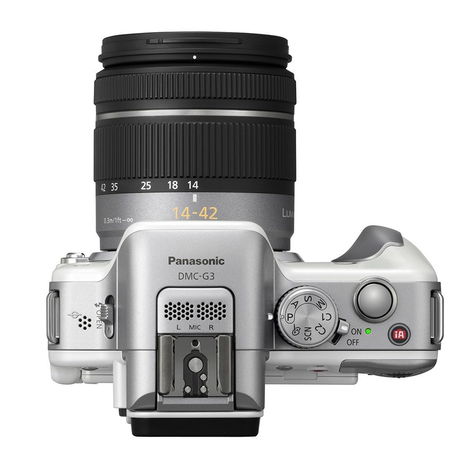 Panasonic LUMIX DMC-G3 16 MP Micro Four-Thirds Interchangeable Lens Camera with 3-Inch Free-Angle Touch-Screen... N4