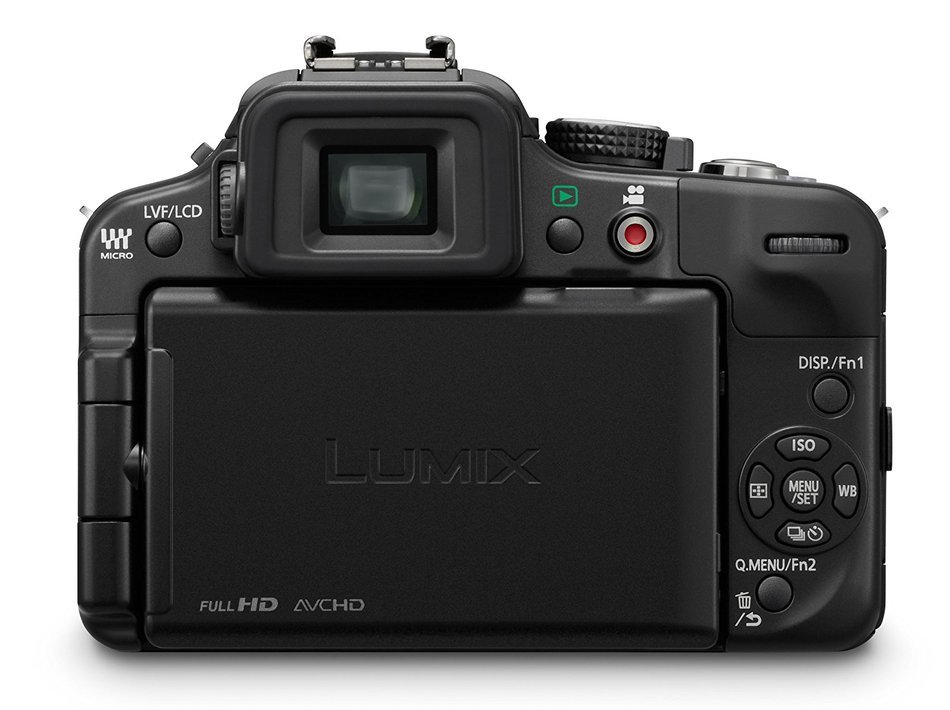Panasonic LUMIX DMC-G3 16 MP Micro Four-Thirds Interchangeable Lens Camera with 3-Inch Free-Angle Touch-Screen... N5