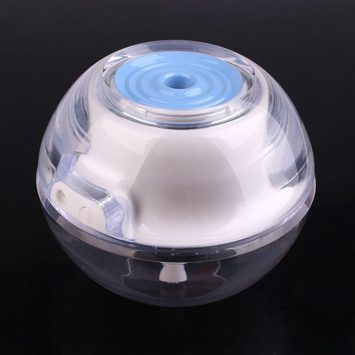 MEGAVISION Portable Personal Crystal Night Lights Cool Mist Air Humidifier with USB Cable for Home Office Bedroom... N3