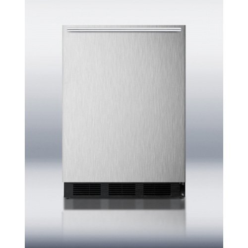 Summit FF6BBISSHHADA 5.5 cu. ft. All-Refrigerator With Automatic Defrost Hidden Evaporator Adjustable Shelves... N5