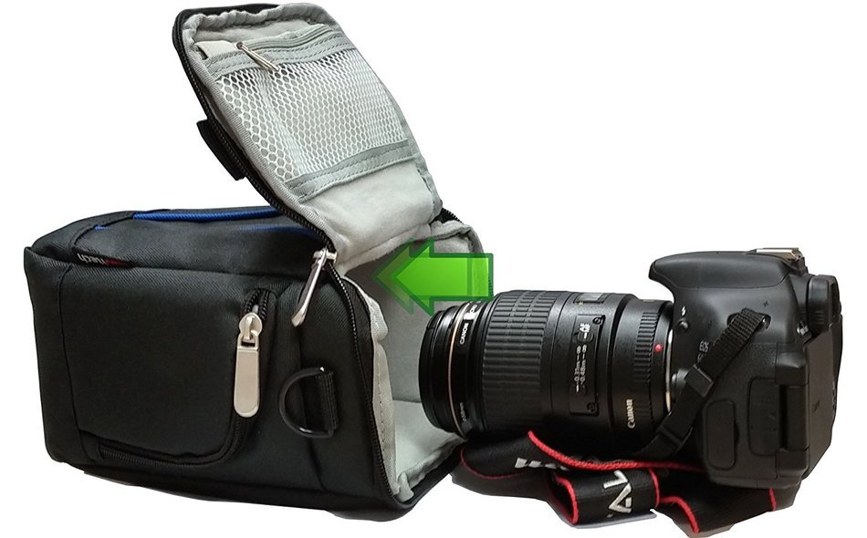 Navitech Digital SLR Camera & Lense Backpack Bag Case For The Panasonic Lumix G DMC-GH3/ Panasonic Lumix G DMC-GH2... N61