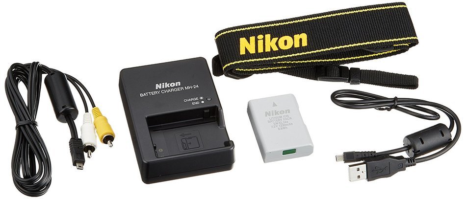 Nikon digital camera D3300 double zoom kit 18-55mm DX VR II & 55-200mm DX VR II Lenses2 Black N10