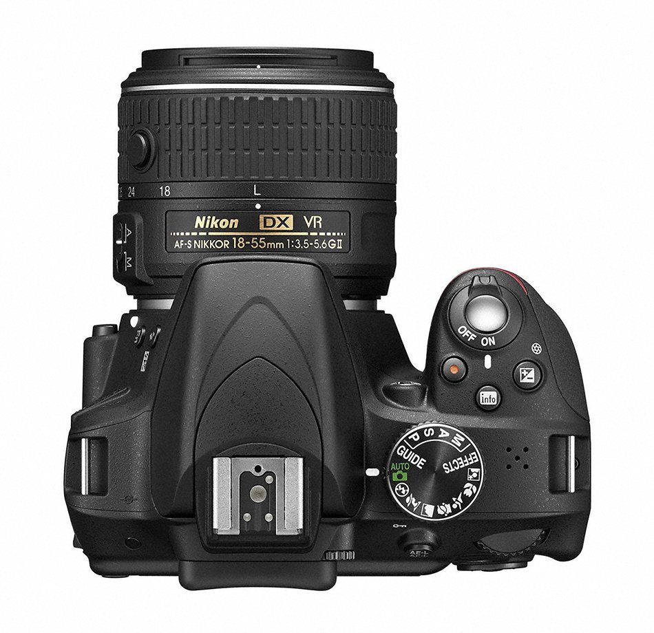 Nikon digital camera D3300 double zoom kit 18-55mm DX VR II & 55-200mm DX VR II Lenses2 Black N11