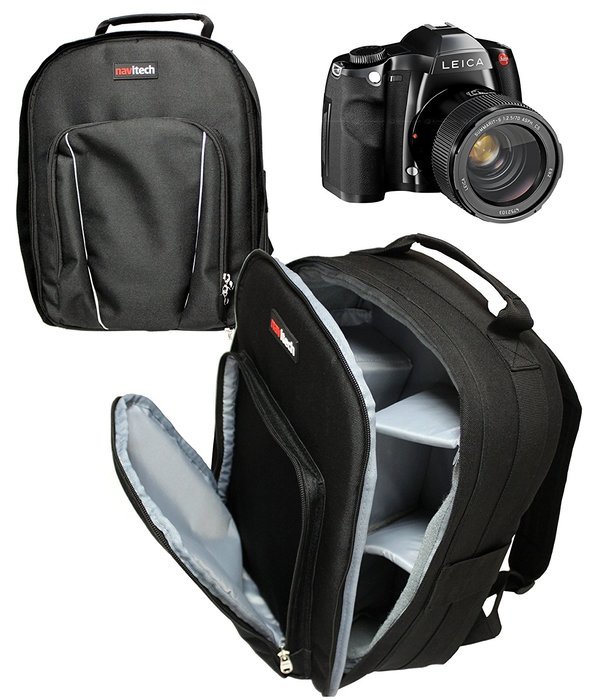 Navitech Digital SLR Camera & Lense Backpack Bag Case For The Panasonic Lumix G DMC-GH3/ Panasonic Lumix G DMC-GH2... N67