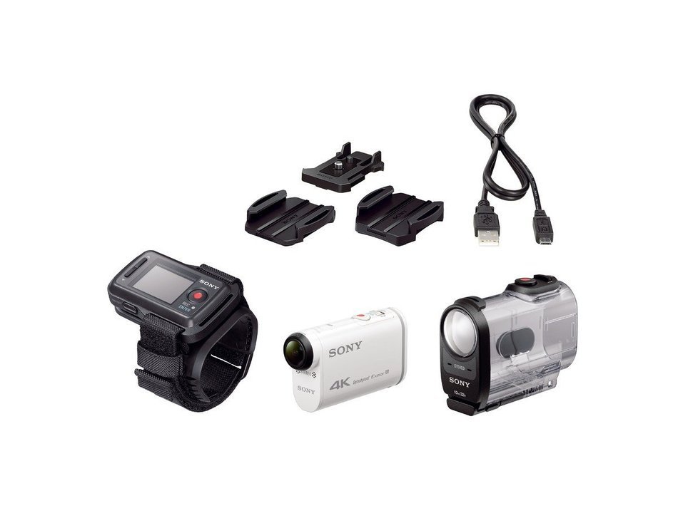 Sony FDR-X1000V/W 4K Action Cam N4