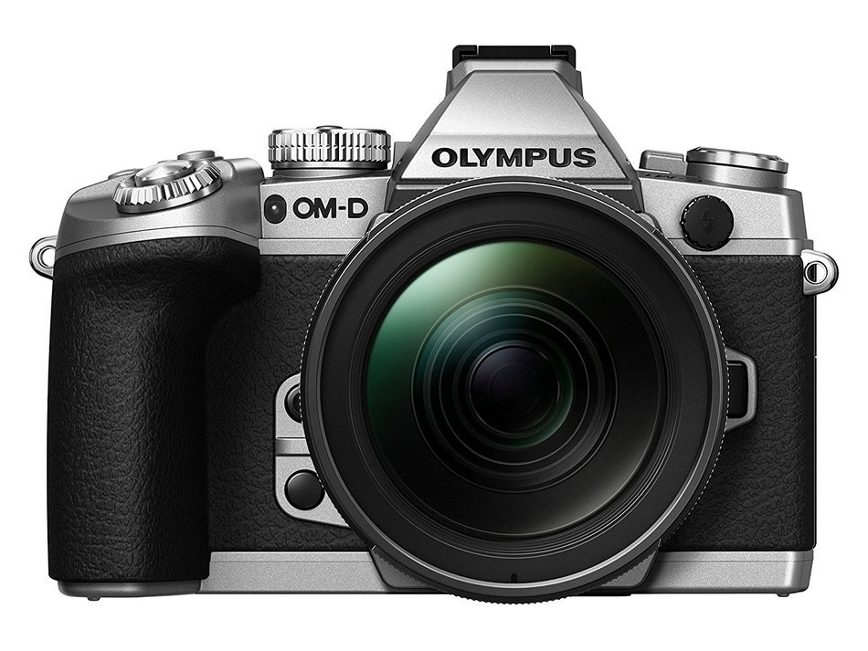Olympus E-M1 Body 16 Mpix Silver Kit Incl. EZ-M1240 PRO black, V207017SE000 (Incl. EZ-M1240 PRO black Lens hood... N2