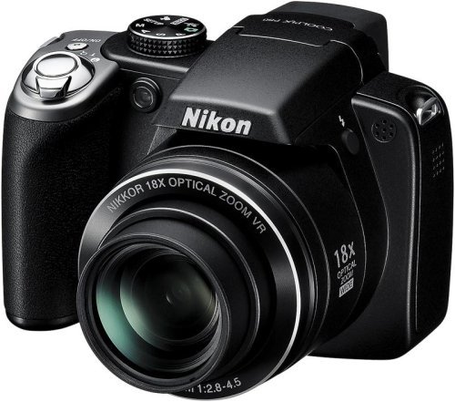 Nikon Coolpix P80 10.1MP Digital Camera with 18x Wide Angle Optical Vibration Reduction Zoom (Black) N3