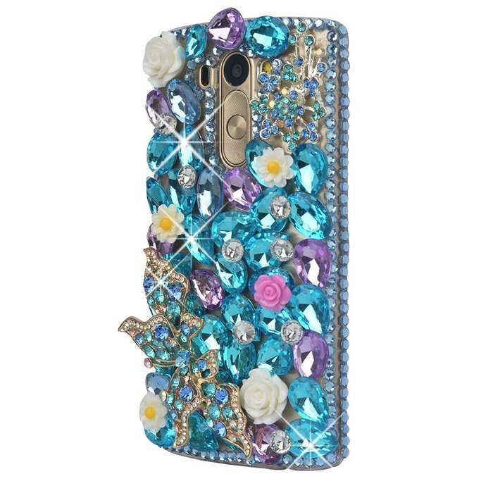 LG Stylo 2,LG Stylo 2 Plus/LG Stylus 2 Plus/K530/ MS550 Case,Yaheeda [Luxurious Series] 3D Handmade Shiny Crystal... N48