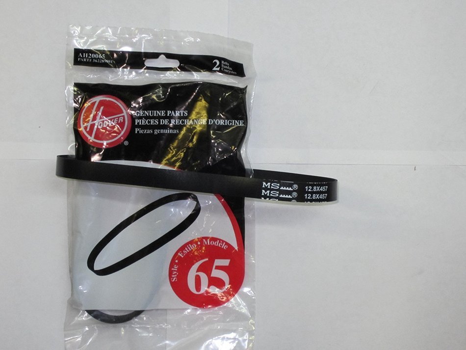Hoover T-Series Flat Non-Stretch Belt AH20065 Part 562289001 (4 Pack