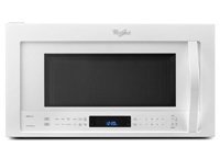 Whirlpool White Microwave Hood