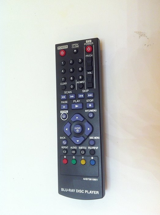 New Akb73615801 Blu-ray Disc Replaced Remote Control fit for Lg Bp125 Bp200 Bp220 Bp220n Bp320 Bp320n Bp325w