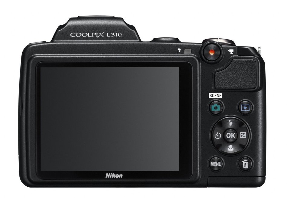 Nikon Coolpix L310 14.1MP Digital Camera with 21x Optical Zoom - BLACK N6