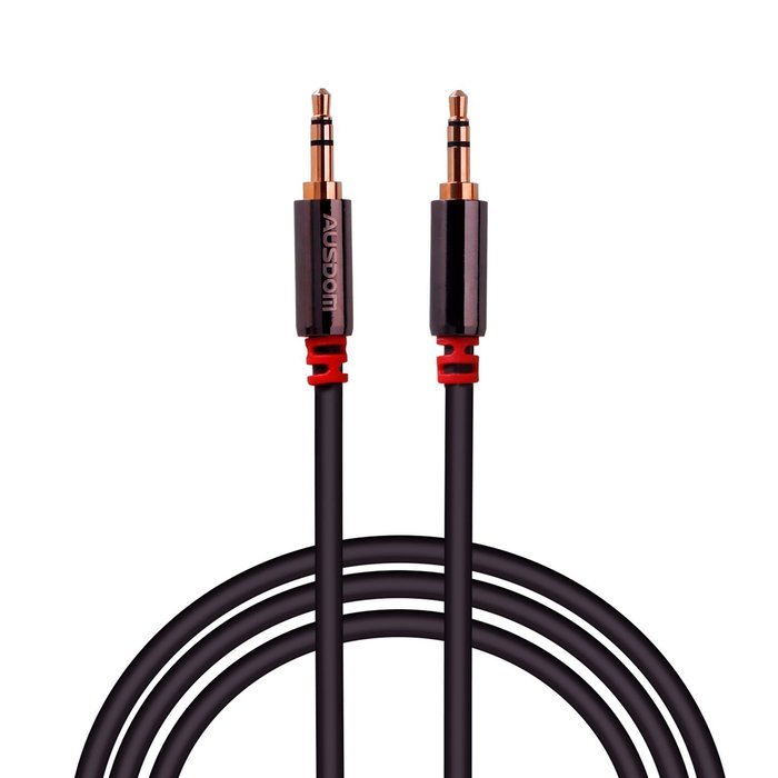 AUSDOM 3.5mm Premium Auxiliary Audio Cable Male to Male for All 3.5mm-Enables Devices,iPhones,iPads,iPods,Car...