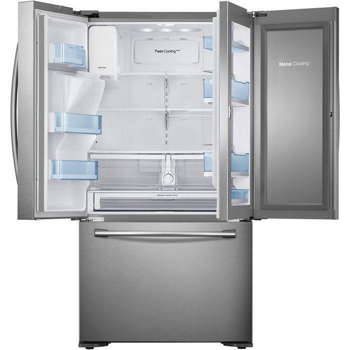 Samsung RF23HTEDBSR 23 Cu. Ft. Capacity ENERGY STAR French Door Refrigerator in Stainless Steel N5