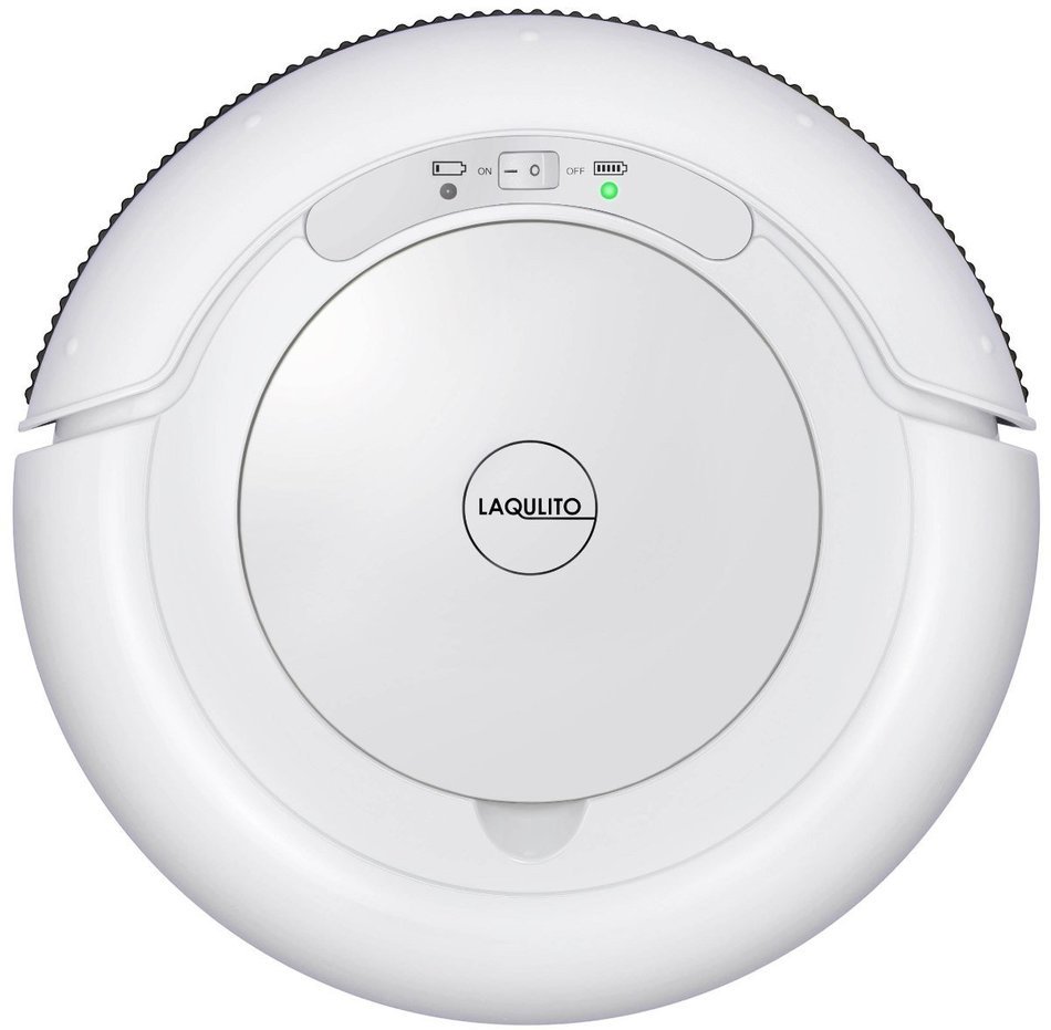 CCP　LAQULITO automatic robot vacuum cleaner entry model White Import JPN N6
