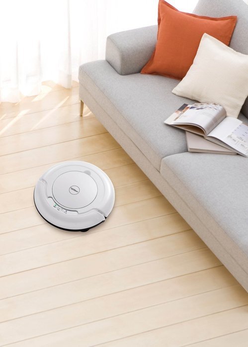 CCP　LAQULITO automatic robot vacuum cleaner entry model White Import JPN N7