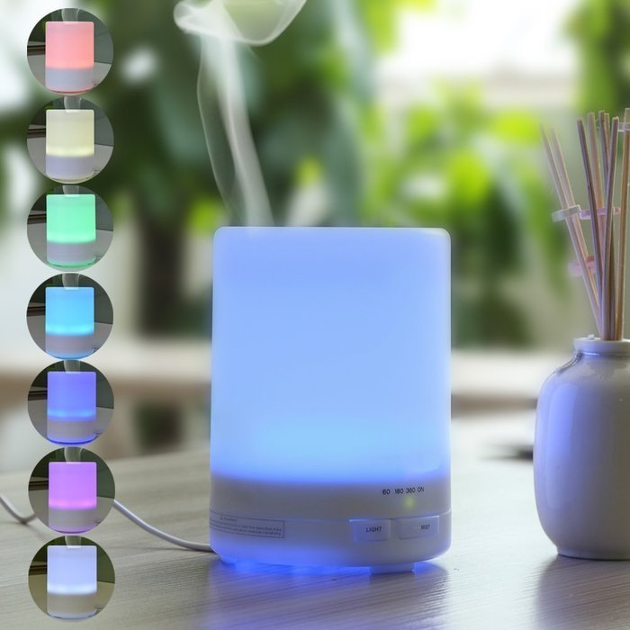 ThreeH 300ml Essential Oil Diffuser Aroma Oil Cool Mist Humidifier with Adjustable Mist Mode Waterless Auto Shut-off... N3
