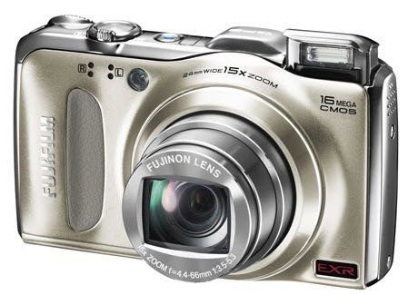 Fujifilm FinePix F550 EXR Gold Digital Camera N3