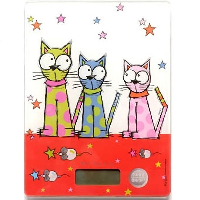 Cats and Stars Kitchen scale