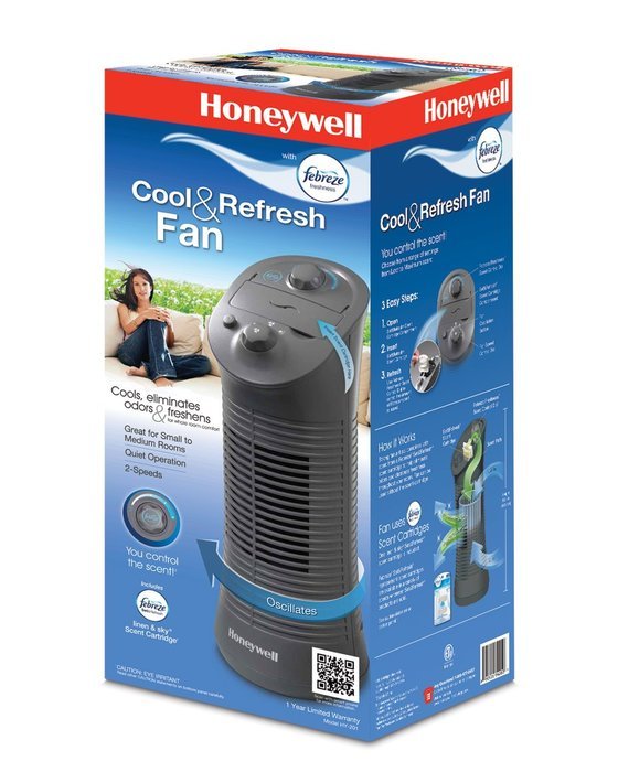 Honeywell Cool & Refresh Tower Fan with Febreze N2 free image download