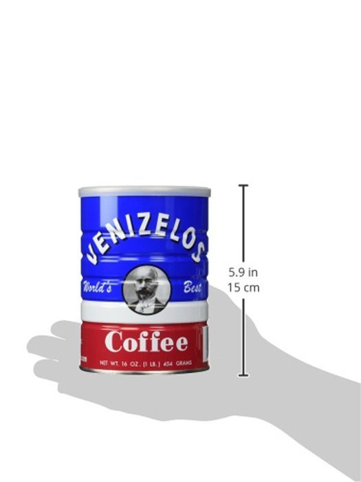 Venizelos Greek Style Ground Coffee, 454g N2