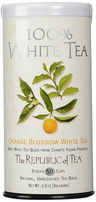 The Republic of Tea, Asian Jasmine White Tea, 50-Count N10
