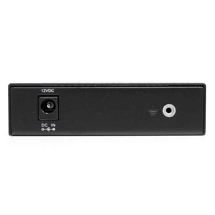 StarTech.com 1000 Mbps Gigabit Ethernet Multi Mode Fiber Media Converter with SC 550m (ET91000SC2) N15