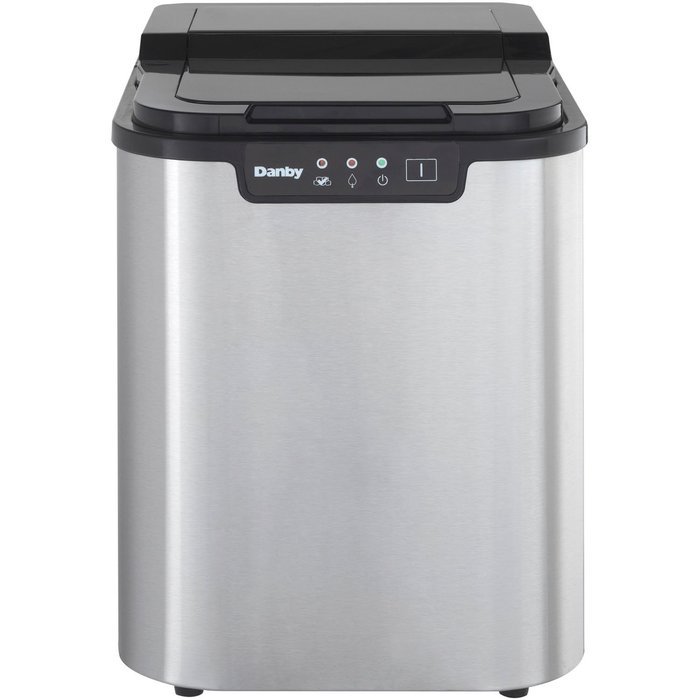 Danby DIM2500SSDB Portable Ice Maker, Stainless Steel N4