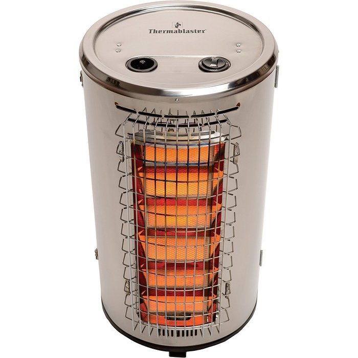 Propane Infrared Heater Stainless Steel Portable Outdoor Warm 3200 BTU 215 SQ FT NEW N2