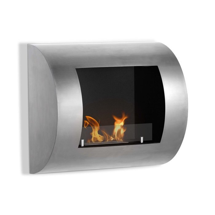 Ignis Ventless Bio Ethanol Fireplace Luna with Safety Glass
