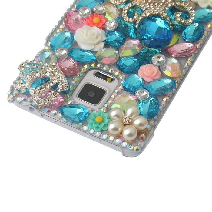 Note 4 Case,Yaheeda 3D Fashion Bling PC Hard Case for Samsung Galaxy Note 4 (2014) N8