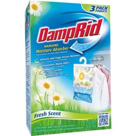 DampRid Hanging Bag Moisture Absorber- Fresh Scent 14 oz.