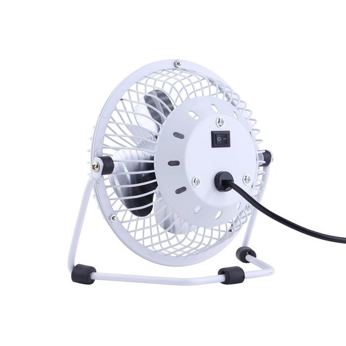 BTOOP 4 Inch Mini USB Desk Fan - Small - Black N16