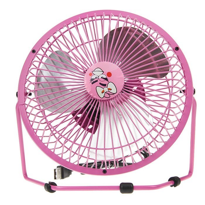 BXT 360 Degree Rotating USB Cooling Table Vintage Retro Metal Electric Home Office PC Laptop Desktop Portable... N13